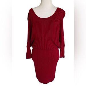 🎉Final Deal 🎉 Red long sleeve sweater dress